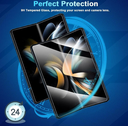 [2 Pack] Clear Tempered Glass Samsung Galaxy Z Fold2 Screen Protector