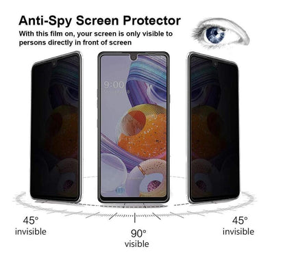 [2 Pack] Anti-Spy Tempered Glass Galaxy Z Flip2 Screen Protector