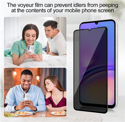 [2 Pack] Anti-Spy Tempered Glass Samsung Galaxy A05s Screen Protector