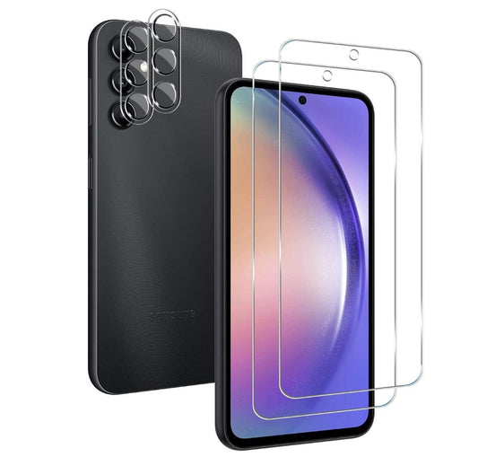 [2 Pack] Clear Tempered Glass Samsung Galaxy A60 Screen Protector