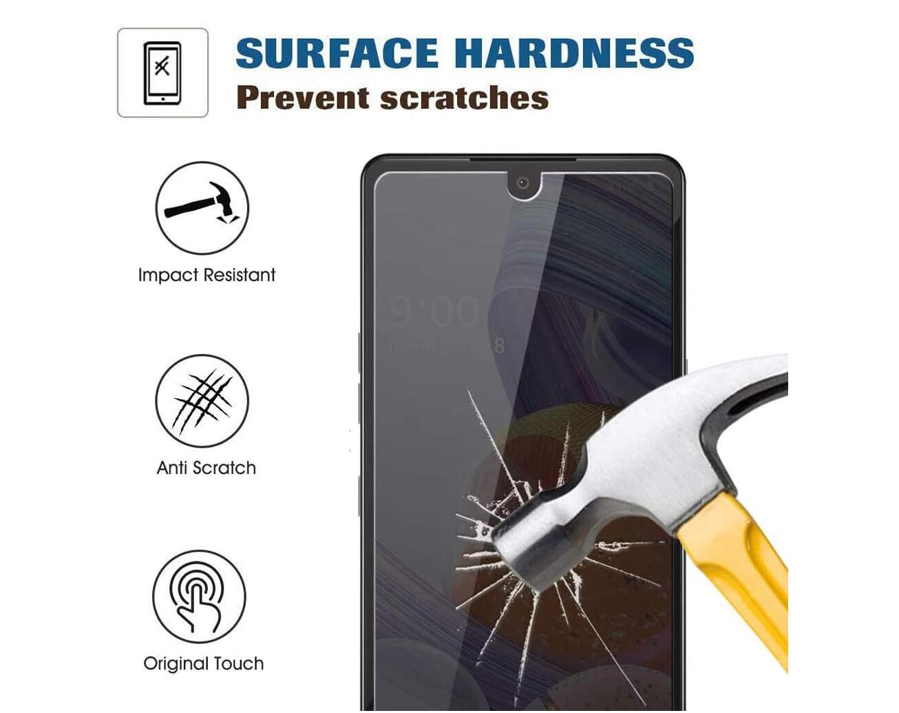 [2 Pack] Anti-Spy Tempered Glass Samsung Galaxy A34 Screen Protector