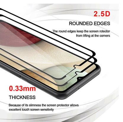 [2 Pack] Clear Tempered Glass Samsung Galaxy A55 Screen Protector