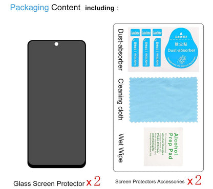 [2 Pack] Anti-Spy Tempered Glass Samsung Galaxy A35 Screen Protector