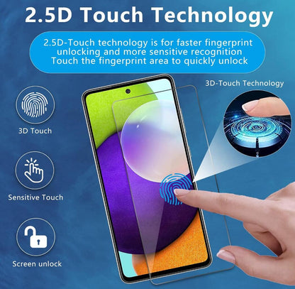 [2 Pack] Clear Tempered Glass Samsung Galaxy A51 Screen Protector