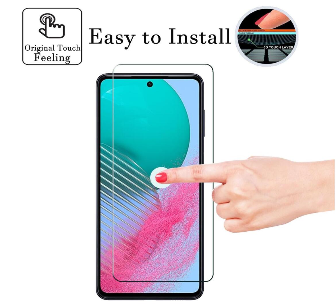 [2 Pack] Clear Tempered Glass Samsung Galaxy A80 Screen Protector