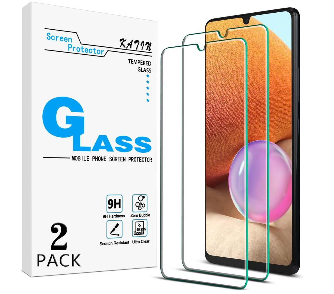 [2 Pack] Clear Tempered Glass Samsung Galaxy A40 Screen Protector