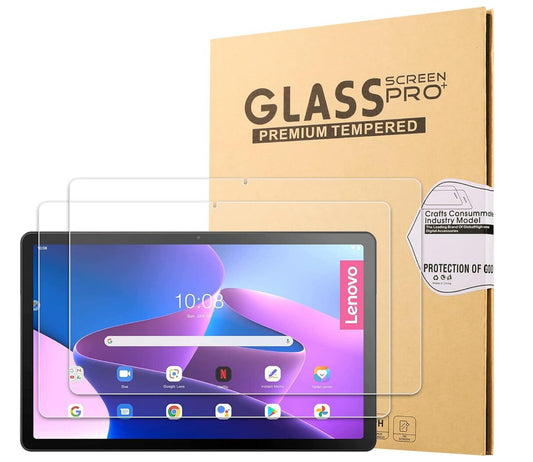 [2 Pack] Clear Tempered Glass Lenovo Tab K10 (2021) Screen Protector