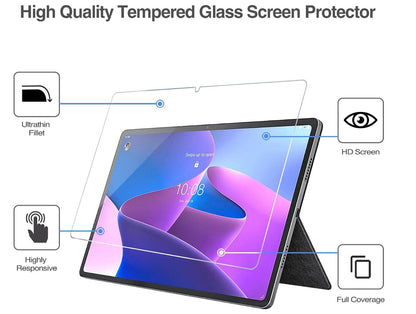 [2 Pack] Clear Tempered Glass Lenovo Tab P12 (2023) Screen Protector