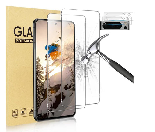 [2 Pack] Clear Tempered Glass Google Pixel 8 Pro Screen Protector