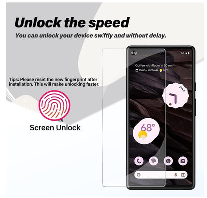 [2 Pack] Clear Tempered Glass Google Pixel 7A Screen Protector