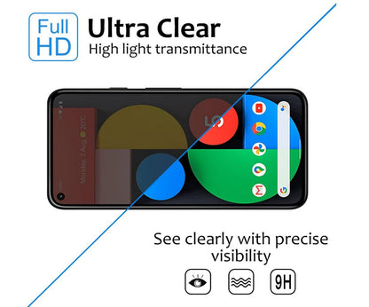 [2 Pack] Anti-Spy Tempered Glass Google Pixel 3A XL Screen Protector