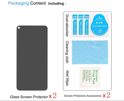 [2 Pack] Anti-Spy Tempered Glass Google Pixel 3A XL Screen Protector