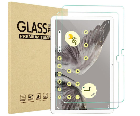 [2 Pack] Clear Tempered Glass Google Pixel Tablet (2023) Screen Protector