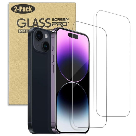 [2 Pack] Clear Tempered Glass Apple iPhone 12 Mini Screen Protector