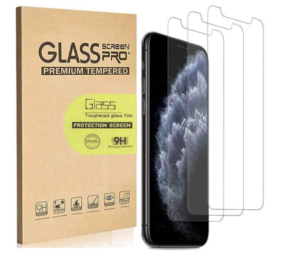 [2 Pack] Clear Tempered Glass Apple iPhone 11 Pro Max Screen Protector