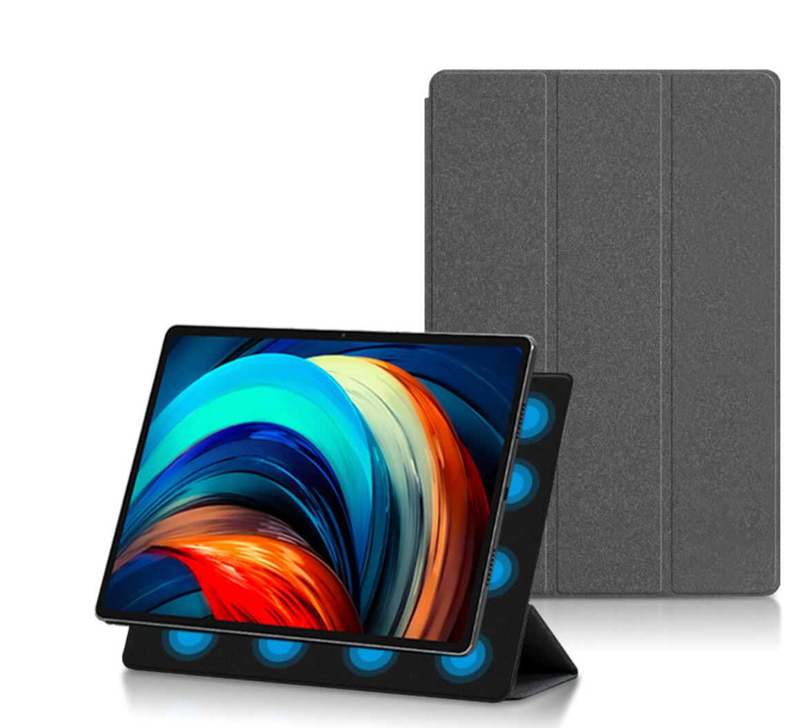 Magnetic Foldable Stand Goatskin Lenovo Tab P12 Pro (2021) Case