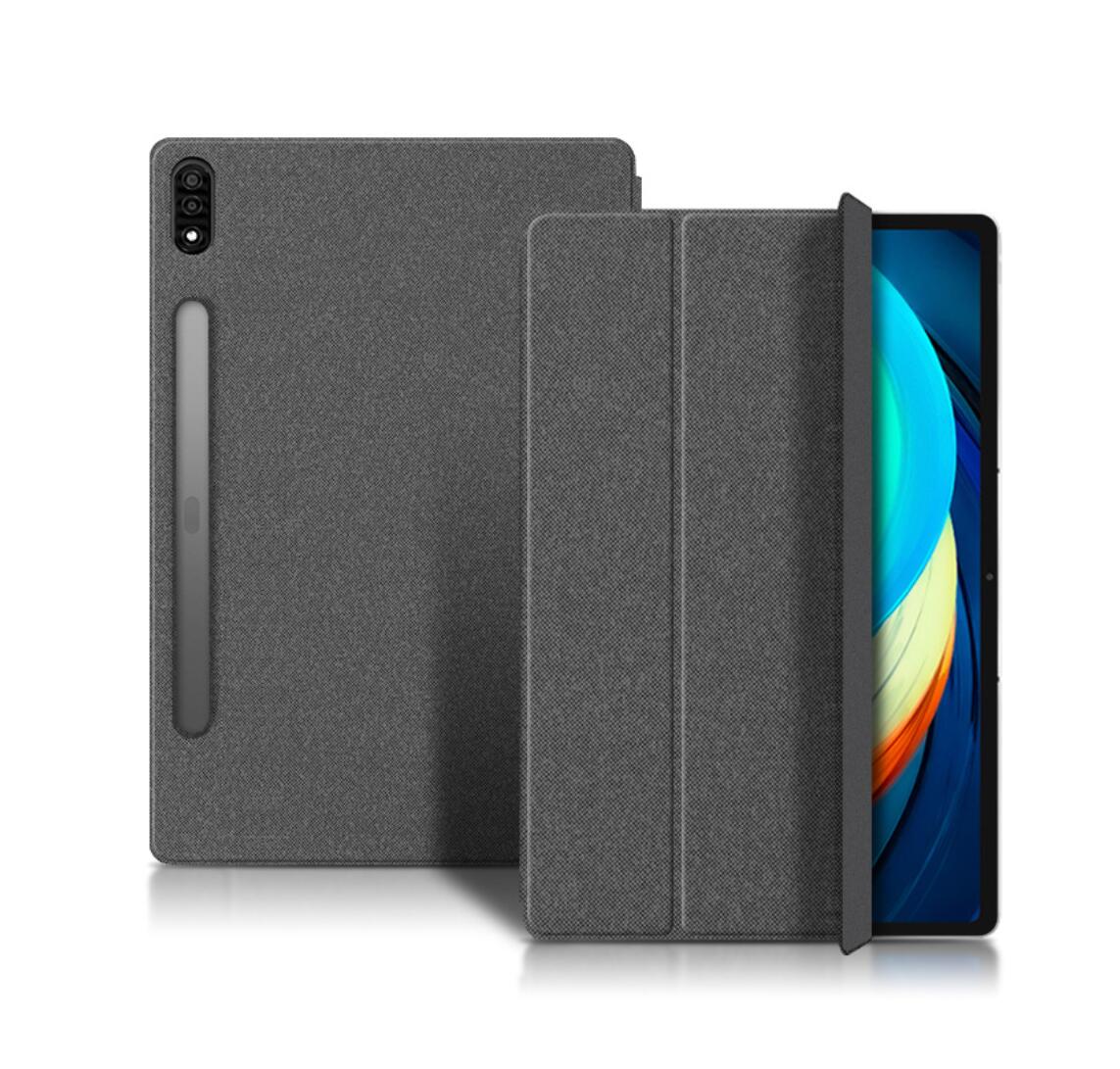 Magnetic Foldable Stand Goatskin Lenovo Tab P12 Pro (2021) Case