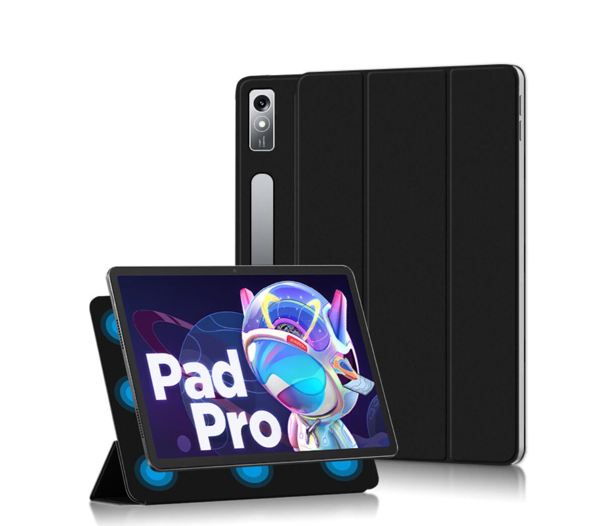 Magnetic Foldable Stand Goatskin Lenovo Tab P11 Pro (2022) Case