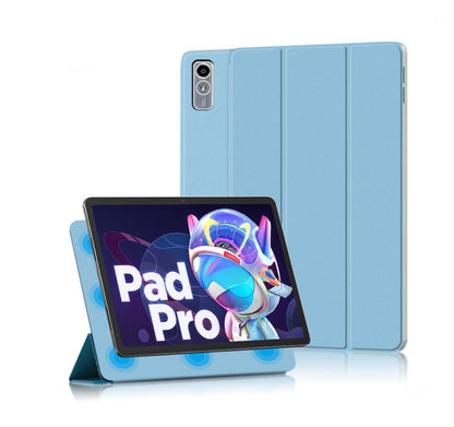 Magnetic Foldable Stand Goatskin Lenovo Tab P11 Pro (2022) Case