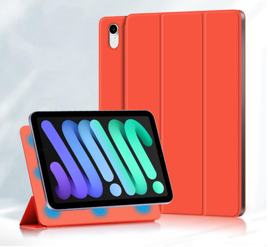 Magnetic Foldable Stand Goatskin Apple iPad Mini 6 Case