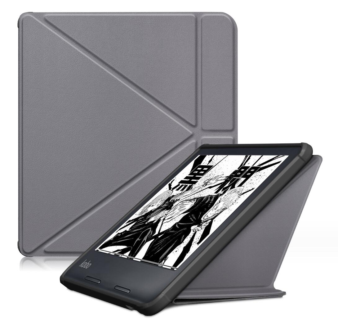 Transformer Stand Soft TPU Leather Kobo Libra 2 Case