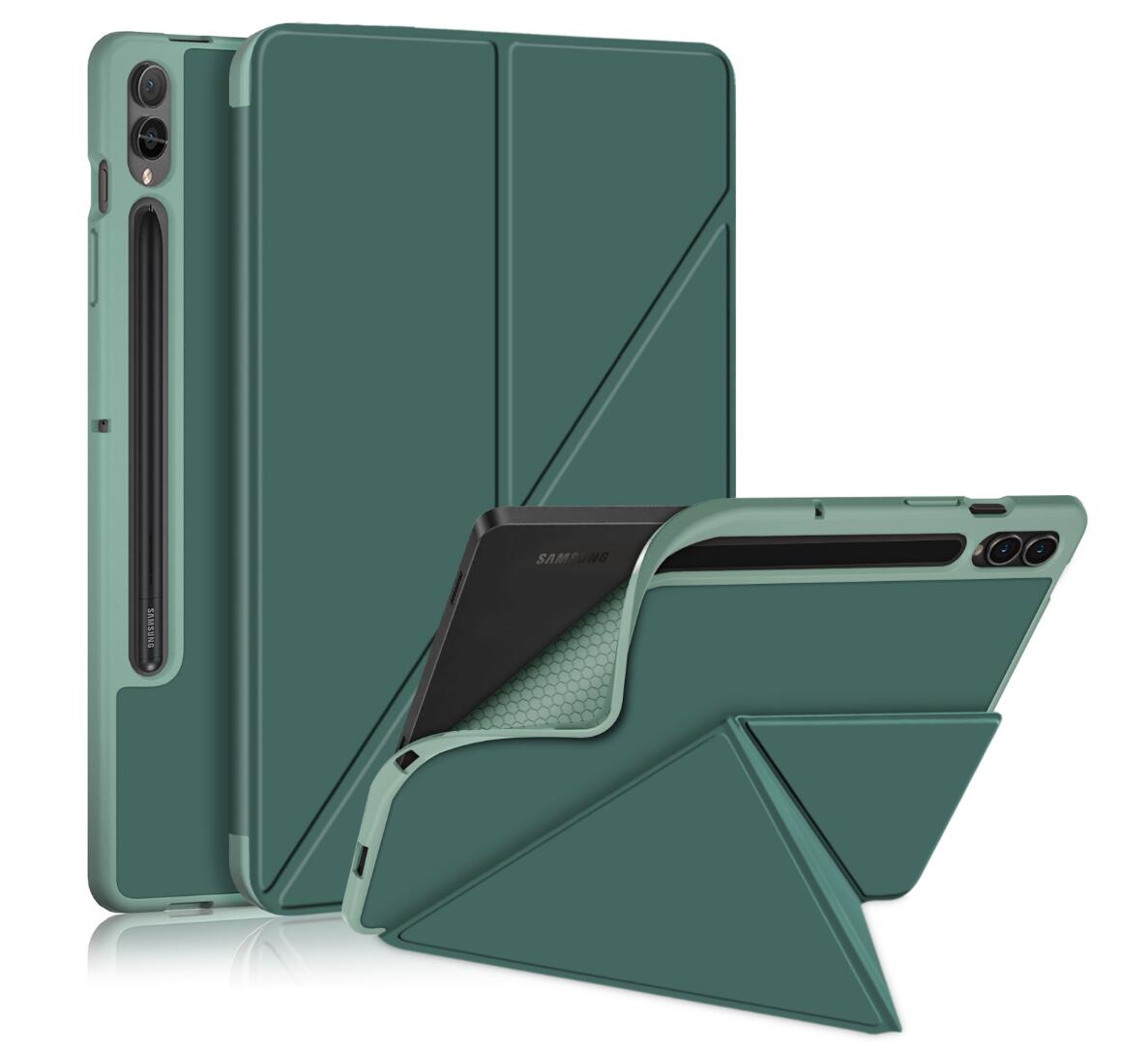 Transformer Stand Soft TPU Leather Samsung Galaxy Tab S9 Case