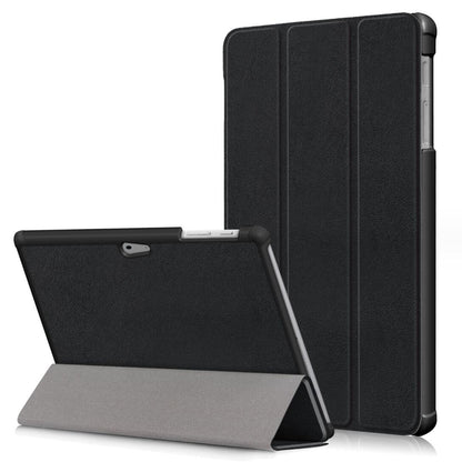 Tri-fold Caster Leather Microsoft Surface Go 3 (2021) Case Slim