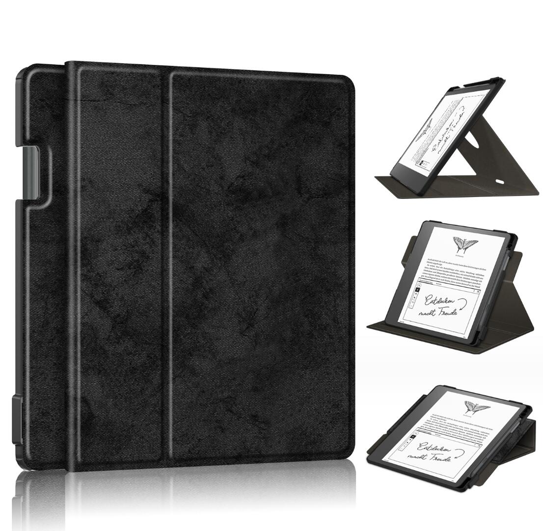 Rotating Stand Voltage Amazon Kindle Scribe Case Leather