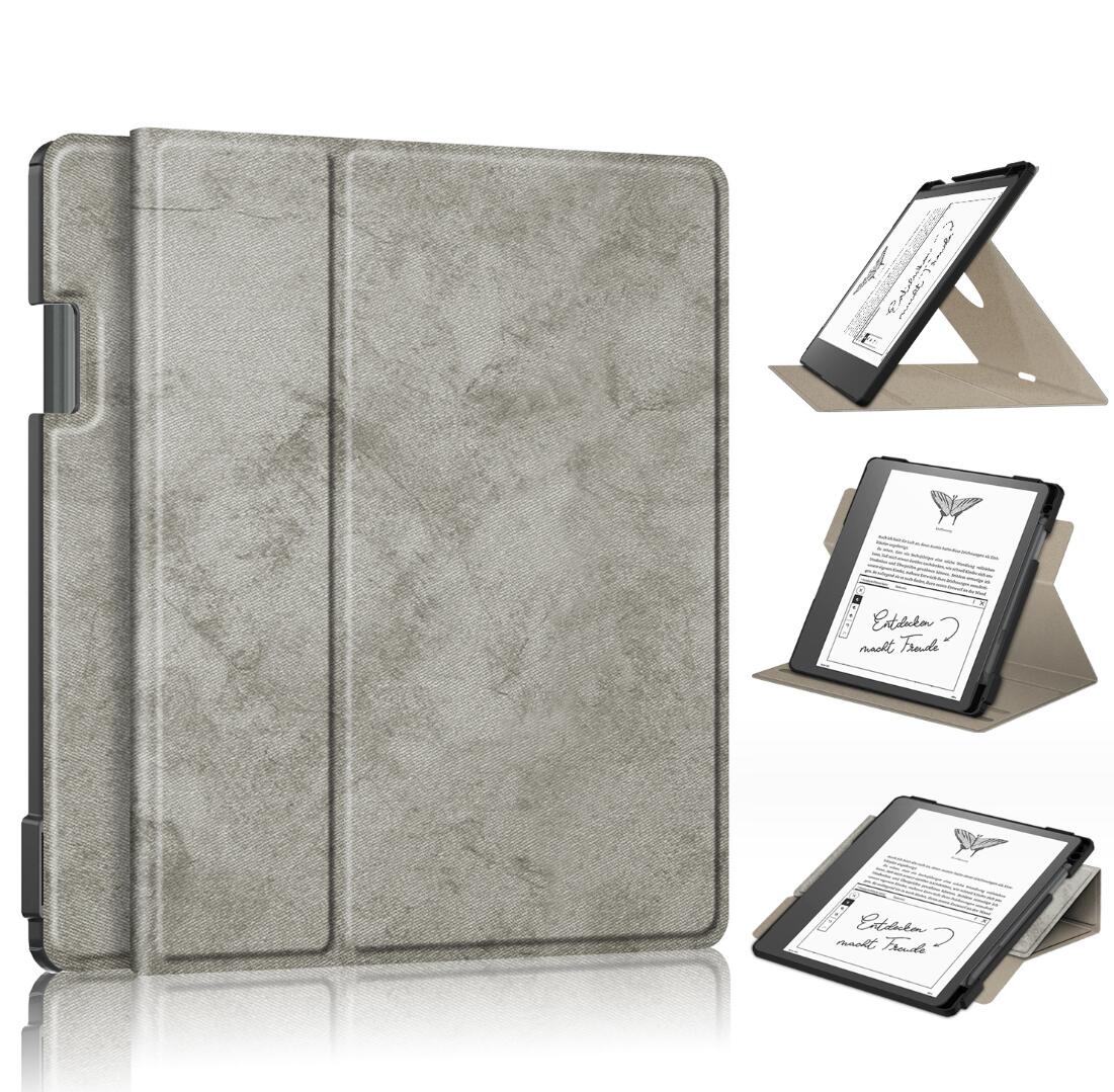 Rotating Stand Voltage Amazon Kindle Scribe Case Leather