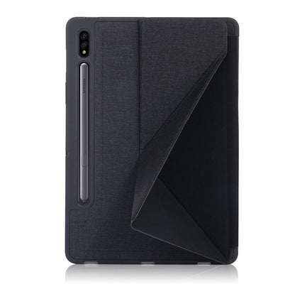 Transformer Stand Soft TPU Leather Samsung Galaxy Tab S7+ Case