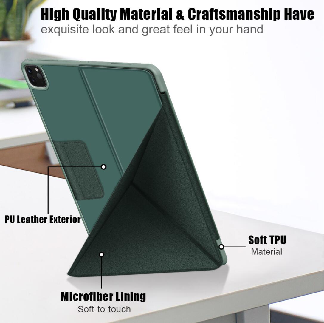 Transformer Stand Soft TPU Leather Apple iPad Pro 11 (2018) Case