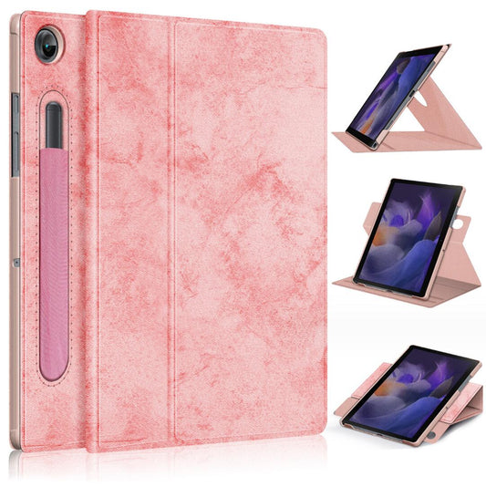 Rotating Stand Voltage Samsung Galaxy Tab A9 Case Leather