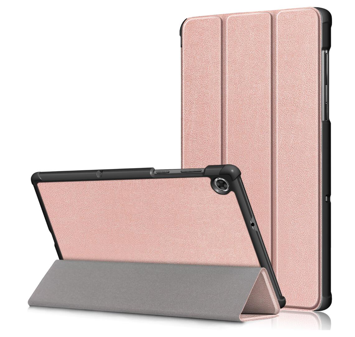 Tri-fold Caster Leather Lenovo Tab M10 HD (2020) Case Hard Shell Slim