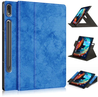 Rotating Stand Voltage Lenovo Tab P12 Pro (2021) Case Leather