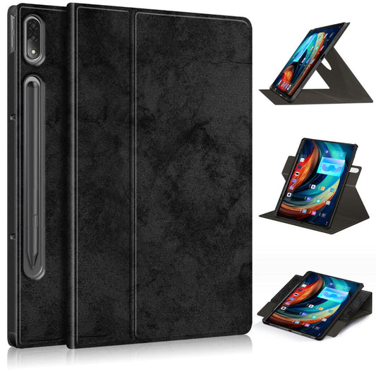 Rotating Stand Voltage Lenovo Tab P12 Pro (2021) Case Leather