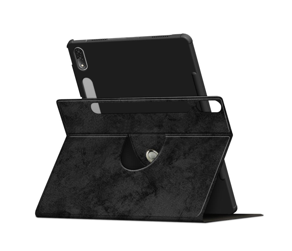 Rotating Stand Voltage Lenovo Tab P12 Pro (2021) Case Leather