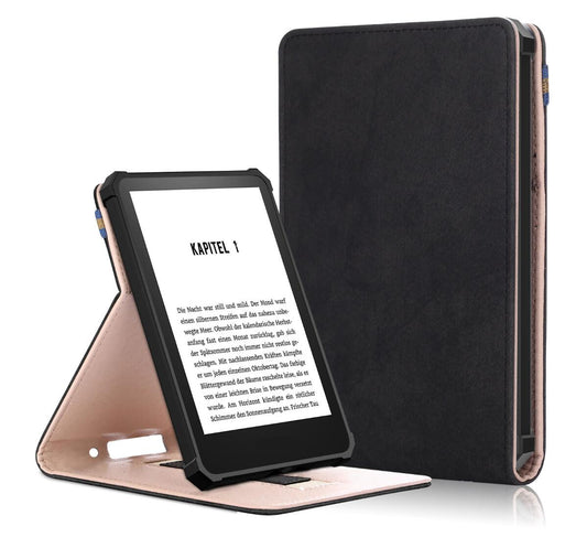 Rotating Stand Voltage Amazon Kindle (2022) Case Leather