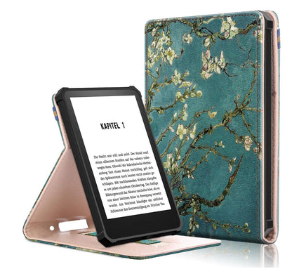 Rotating Stand Voltage Amazon Kindle (2022) Case Leather