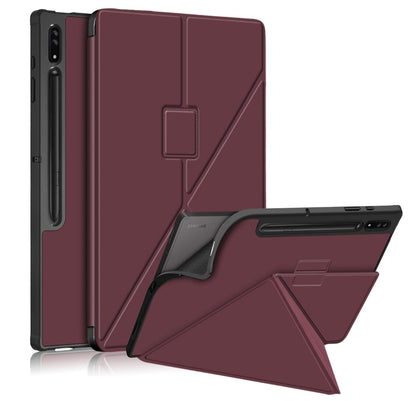 Transformer Stand Soft TPU Leather Samsung Galaxy Tab S8 Ultra Case