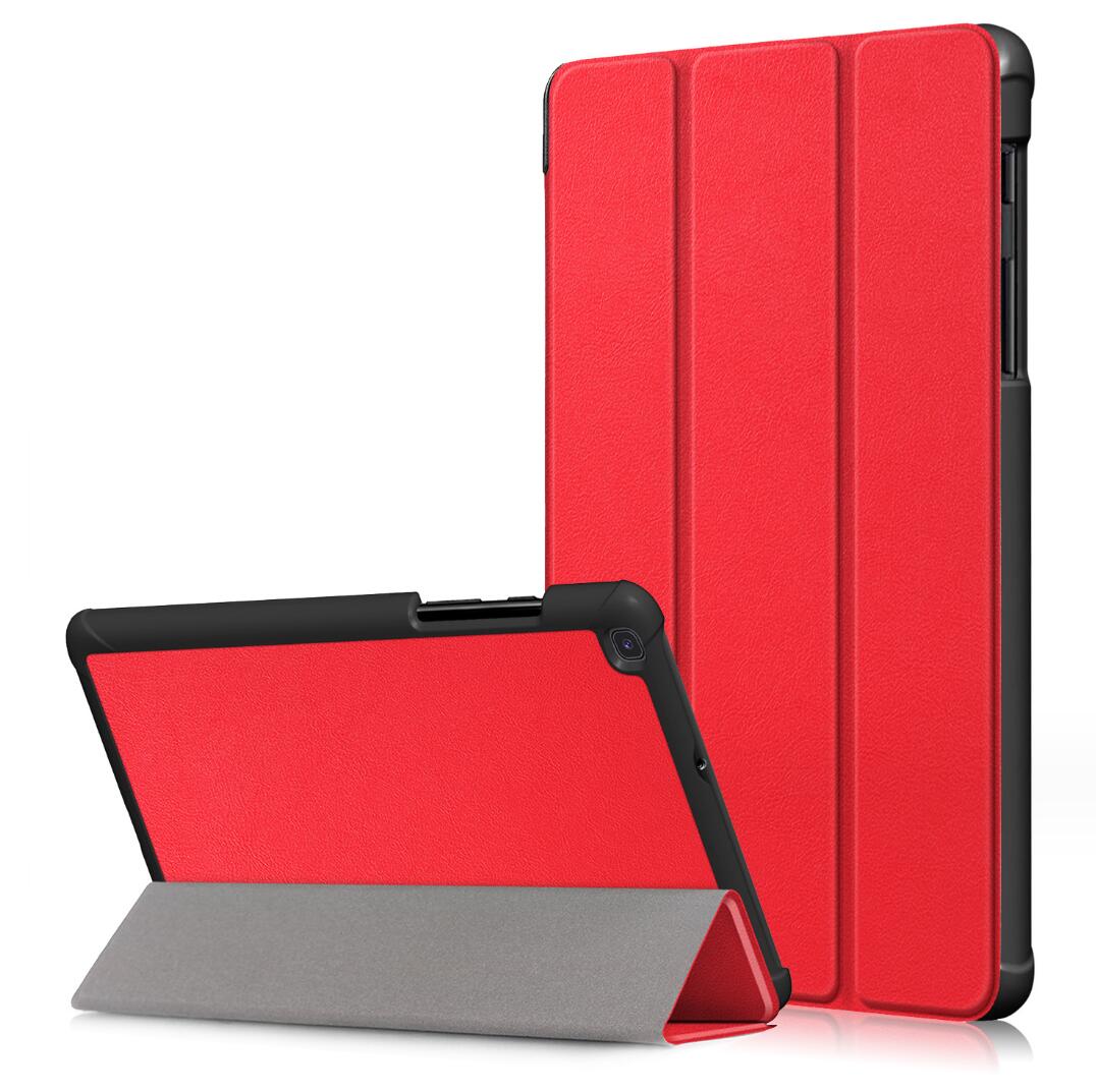 Tri-fold Caster Leather Samsung Galaxy Tab A 8.0 (2019) Case Slim