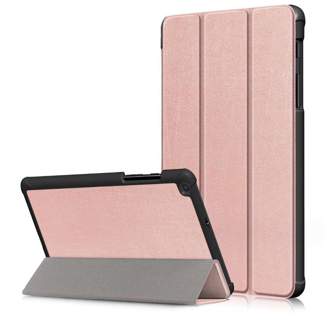 Tri-fold Caster Leather Samsung Galaxy Tab A 8.0 (2019) Case Slim