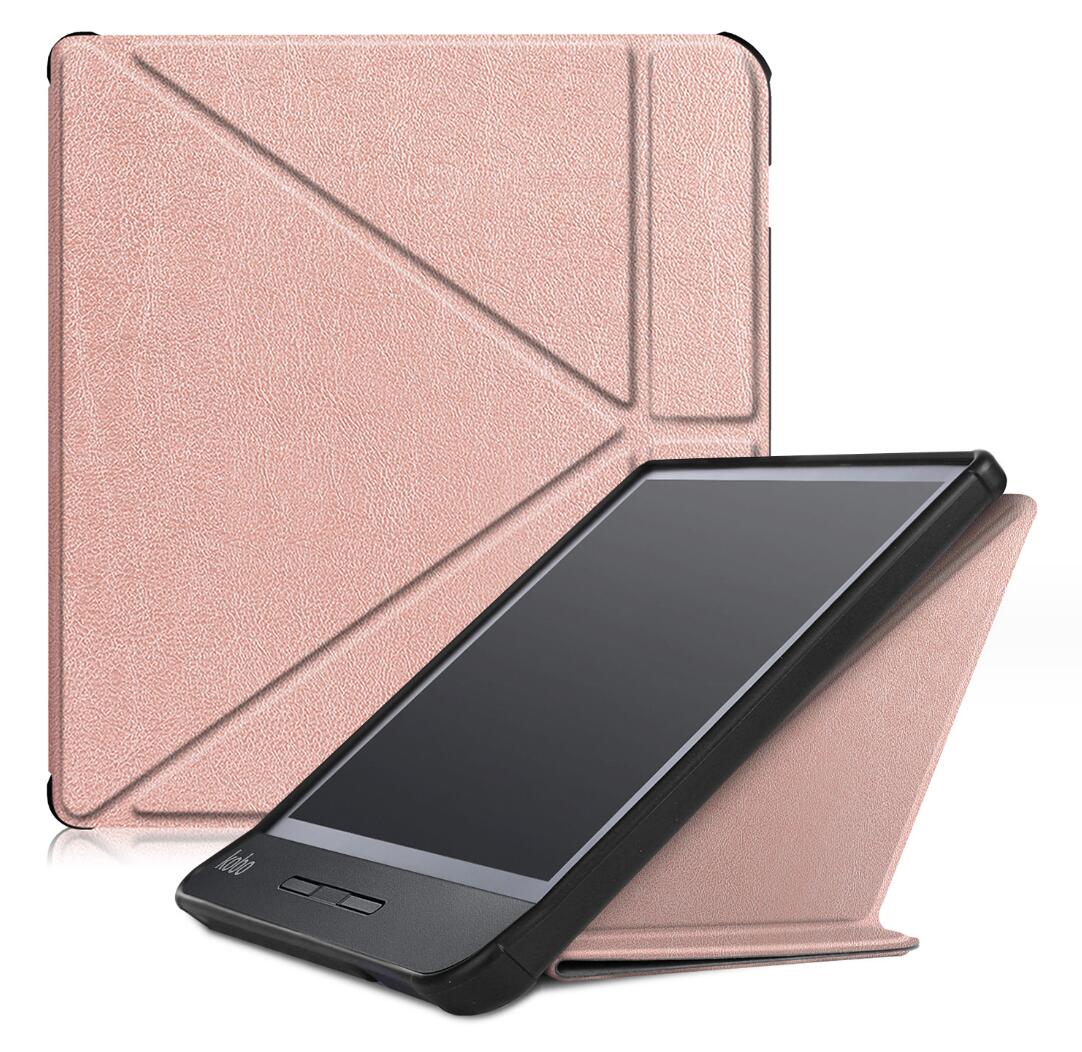 Transformer Stand Soft TPU Leather Kobo Libra H2O Case