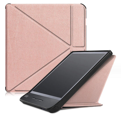 Transformer Stand Soft TPU Leather Kobo Libra H2O Case