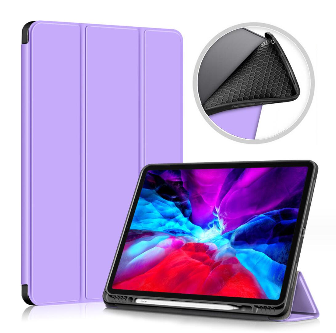 Soft TPU Combo Leather Apple iPad Pro 11 (2022) Case Tri-fold Stand