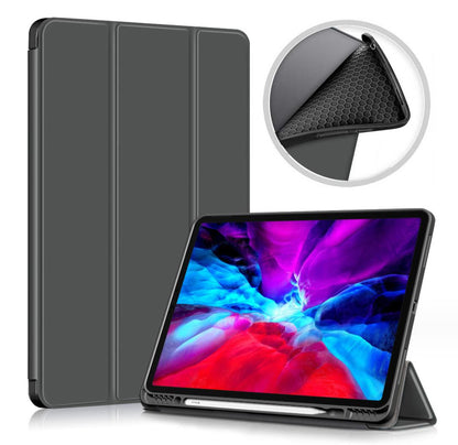 Soft TPU Combo Leather Apple iPad Pro 11 (2021) Case Tri-fold Stand