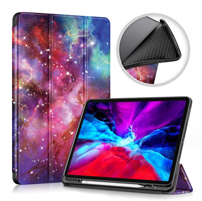 Soft TPU Combo Leather Apple iPad Pro 11 (2018) Case Tri-fold Stand