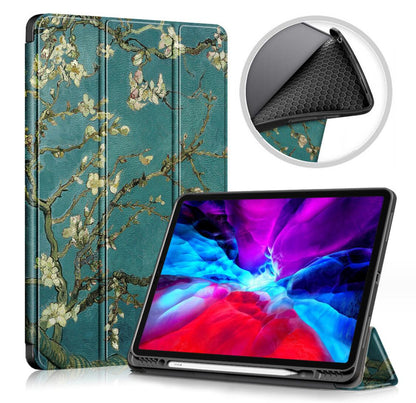 Soft TPU Combo Leather Apple iPad Pro 11 (2018) Case Tri-fold Stand