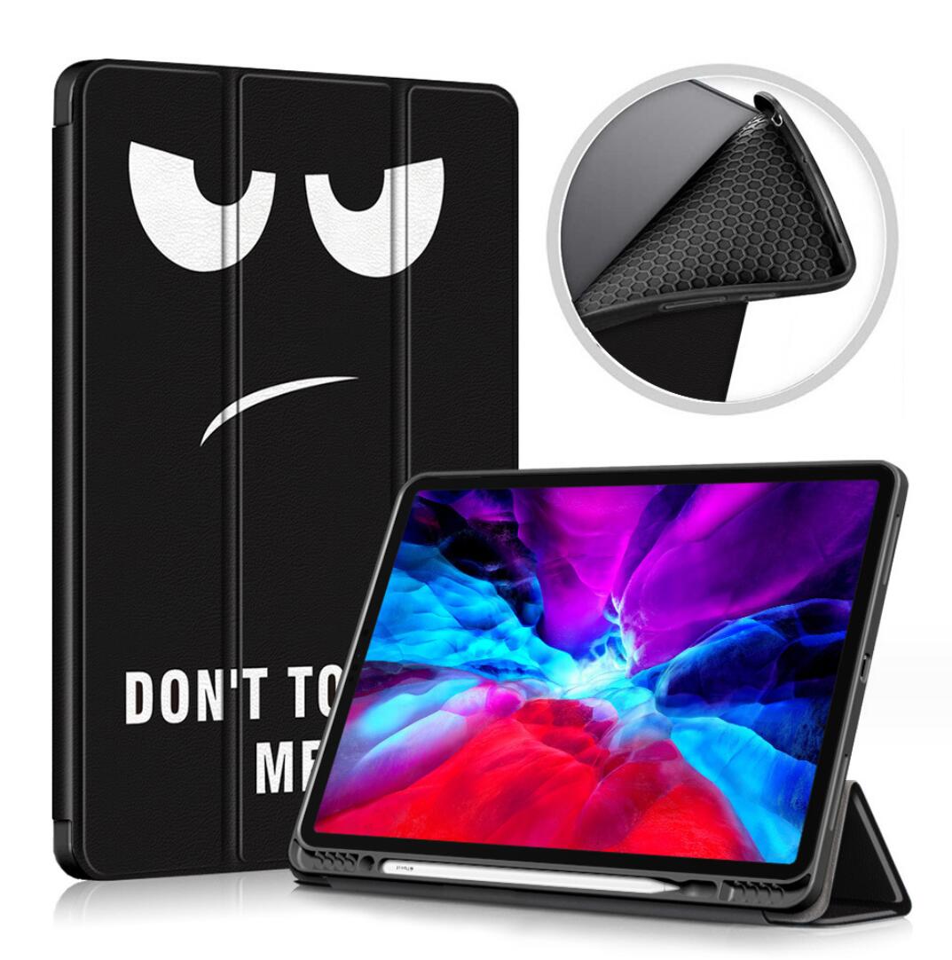 Soft TPU Combo Leather Apple iPad Pro 12.9 (2018) Case Tri-fold Stand