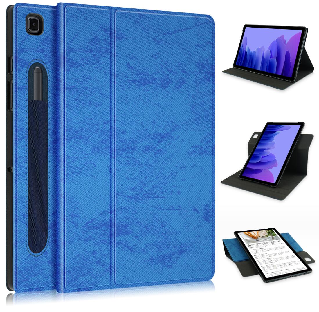 Rotating Stand Voltage Samsung Galaxy Tab A7 Case Leather