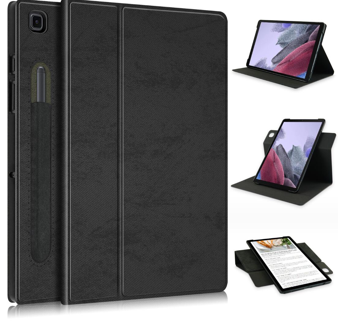 Rotating Stand Voltage Samsung Galaxy Tab A7 Lite Case Leather